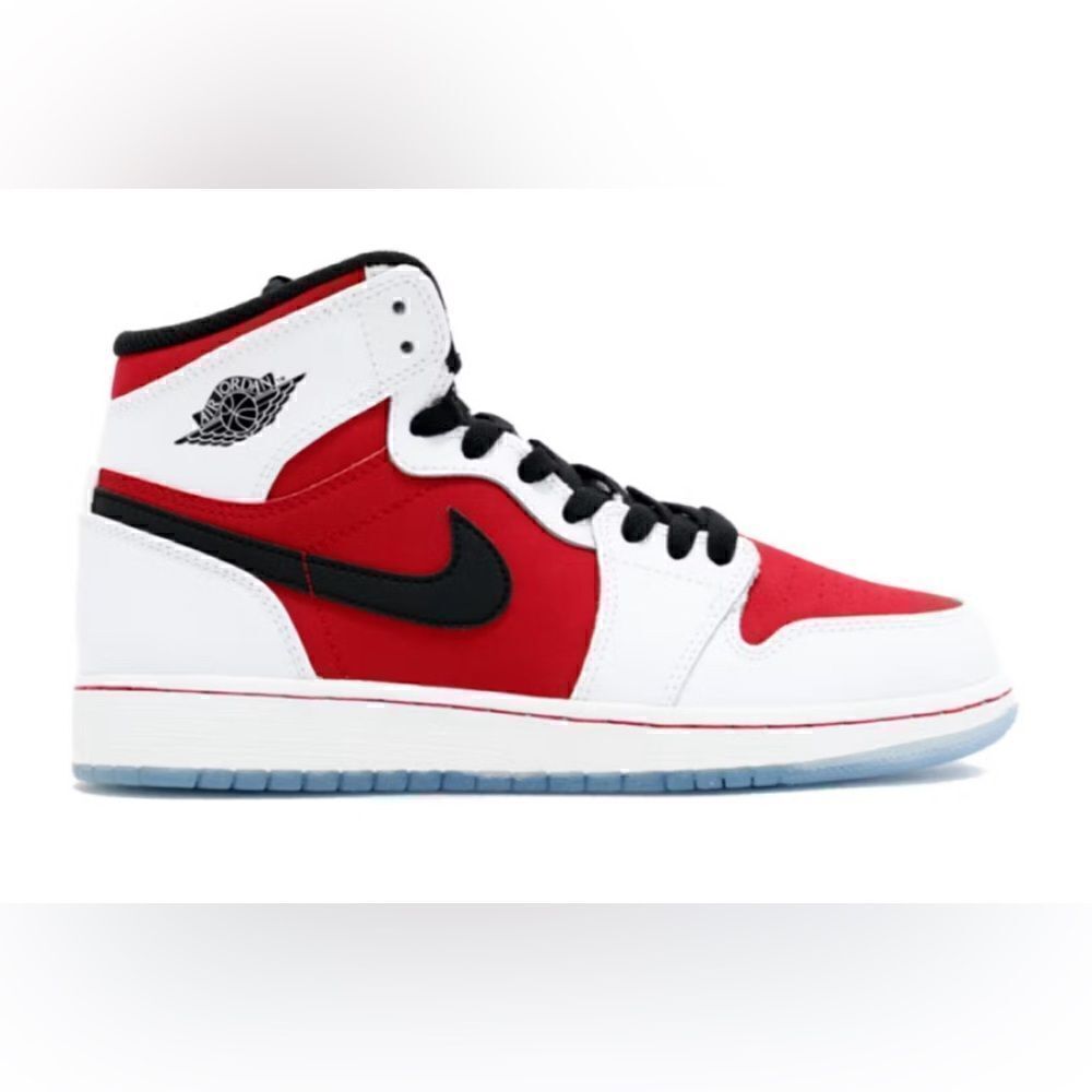 NIKE air Jordan 1 retro carmine mid top shoes sneakers size 4.5Y = 6 women’s